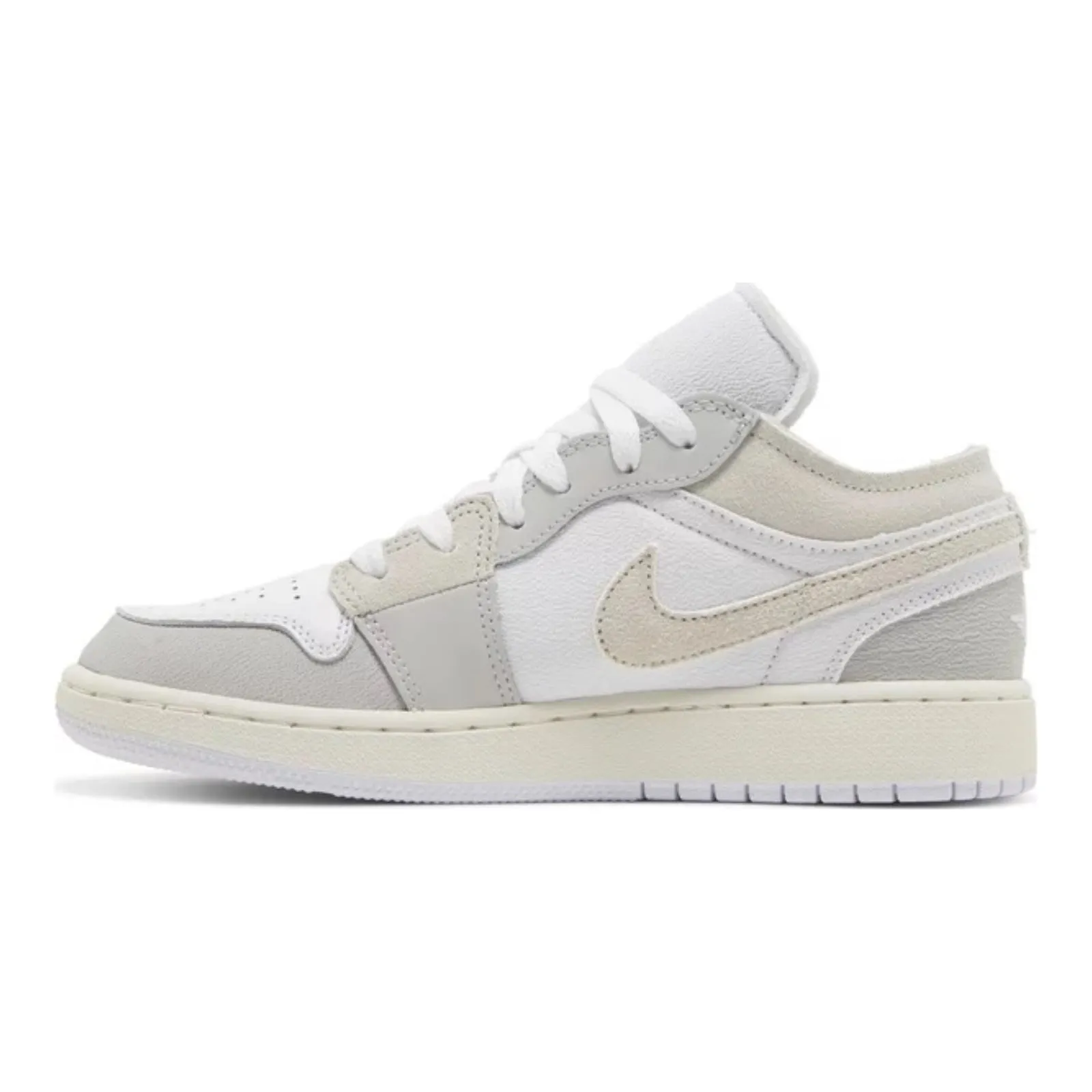 Air Jordan 1 Low (GS), SE Craft Inside Out-Tech Grey