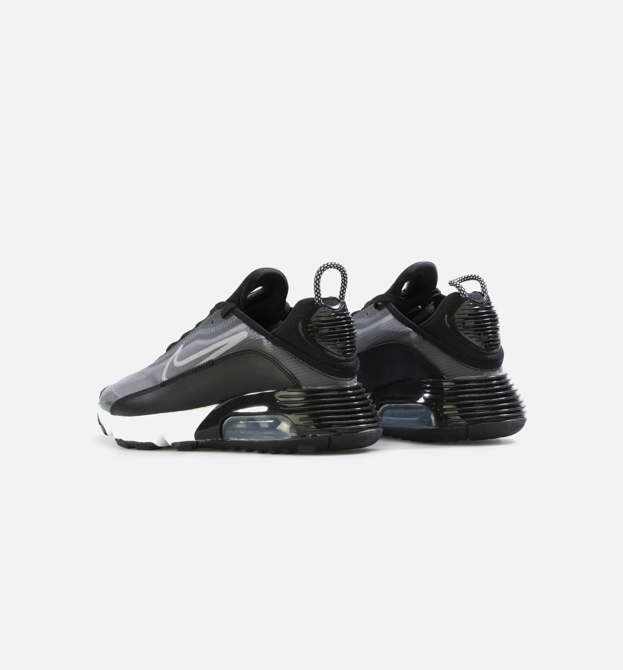Air Max 2090 Womens Running Shoe - Black/Metallic Silver/White