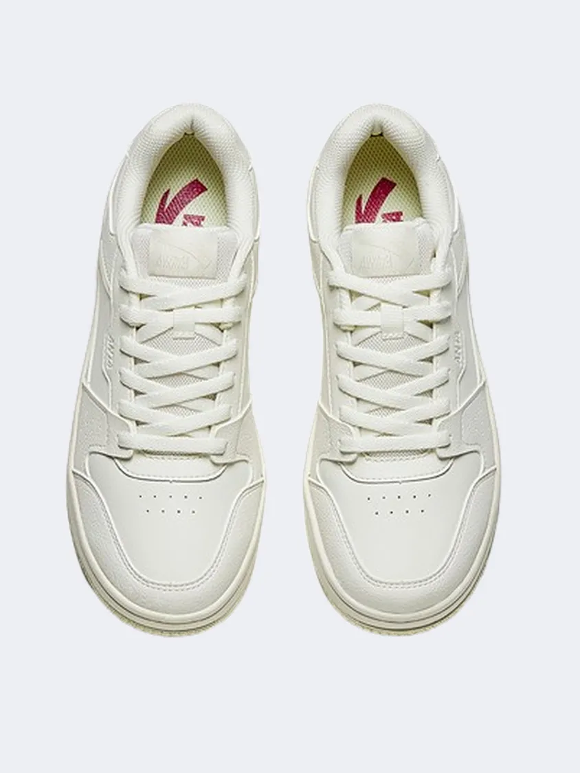 Anta X Game Classic Women Lifestyle Sneakers Beige