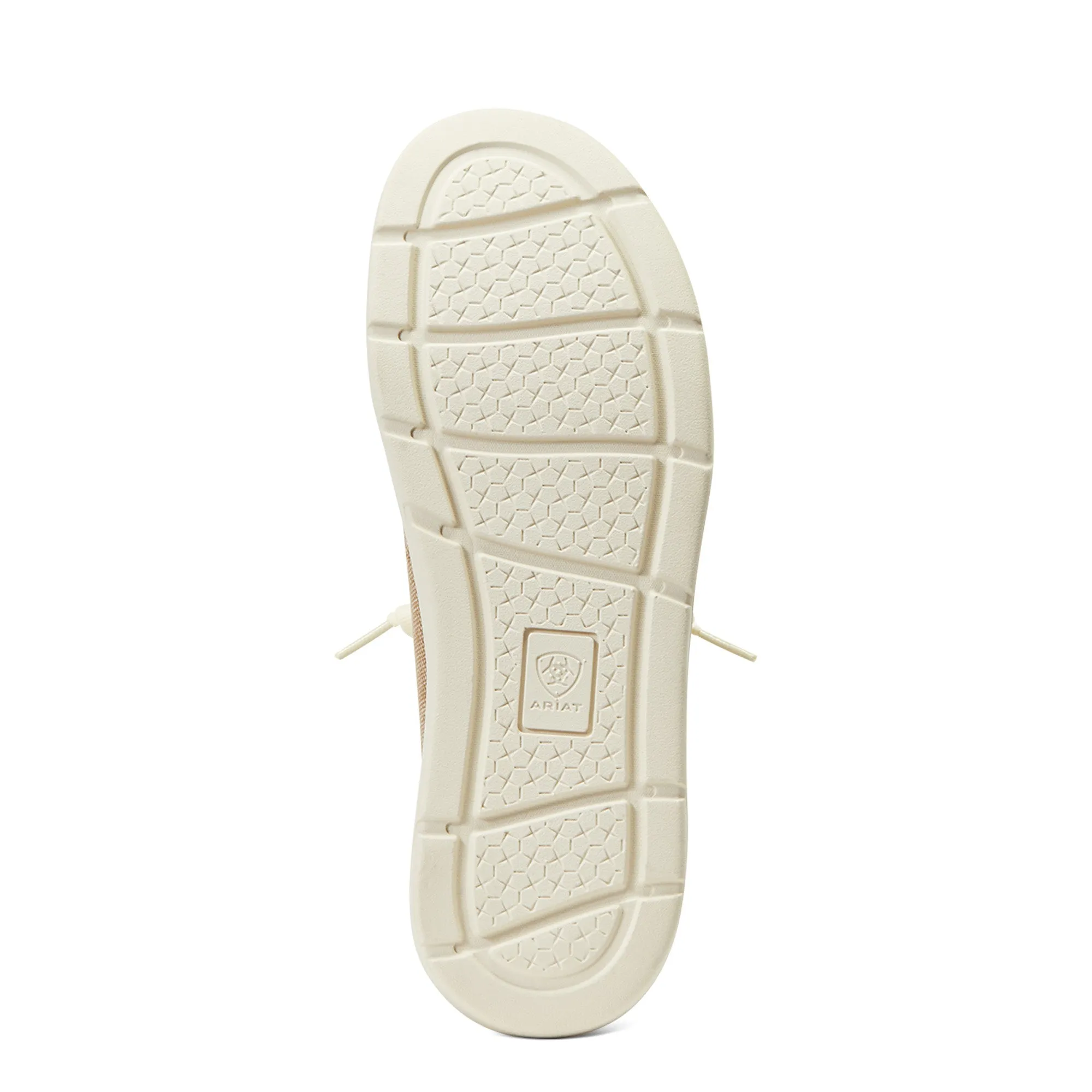 Ariat Ladies Hilo Washed Tan Canvas Slip On Shoes 10040280