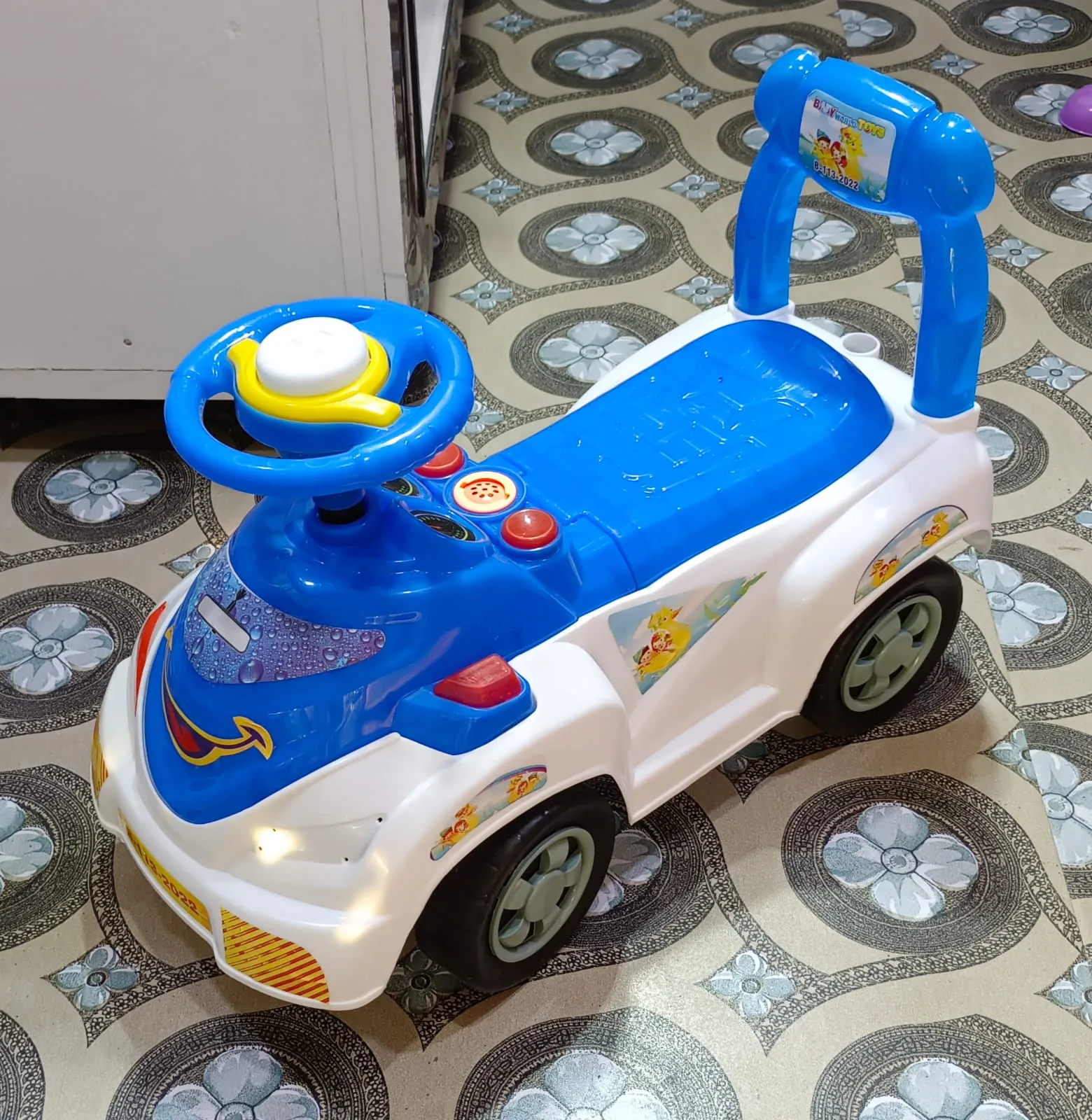 Baby Musical Car In Beautiful Design And Function Of Horn