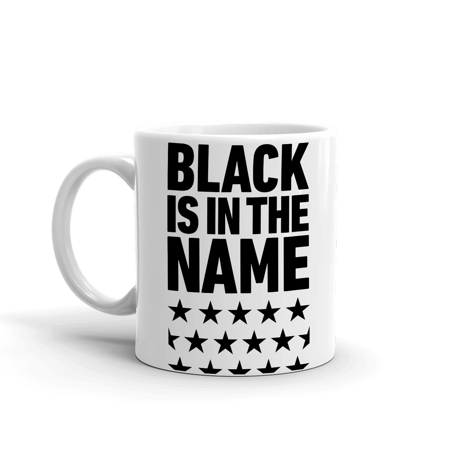 BET Black Is In The Name White Mug