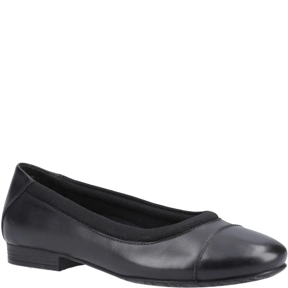 Black/Black Emma Senior School Shoes