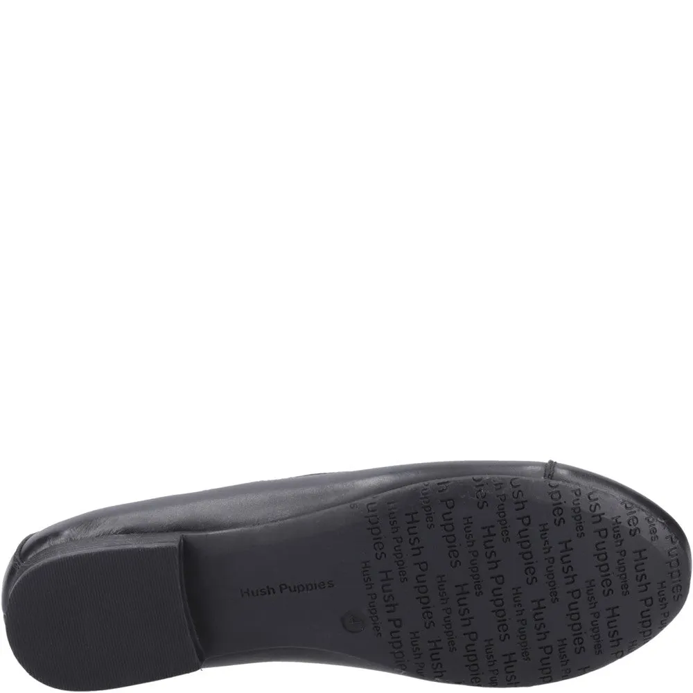 Black/Black Emma Senior School Shoes