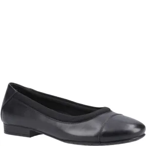 Black/Black Emma Senior School Shoes