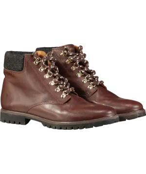 Bottines Brown Raphael Leather Boots UK 7 EU 40 