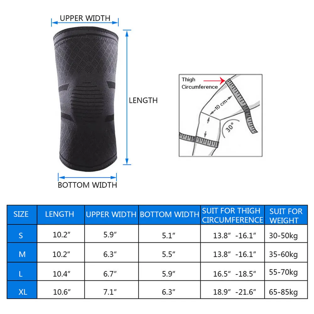 Breathable Knee Braces Knee Sleeve Compression Extra Comfort