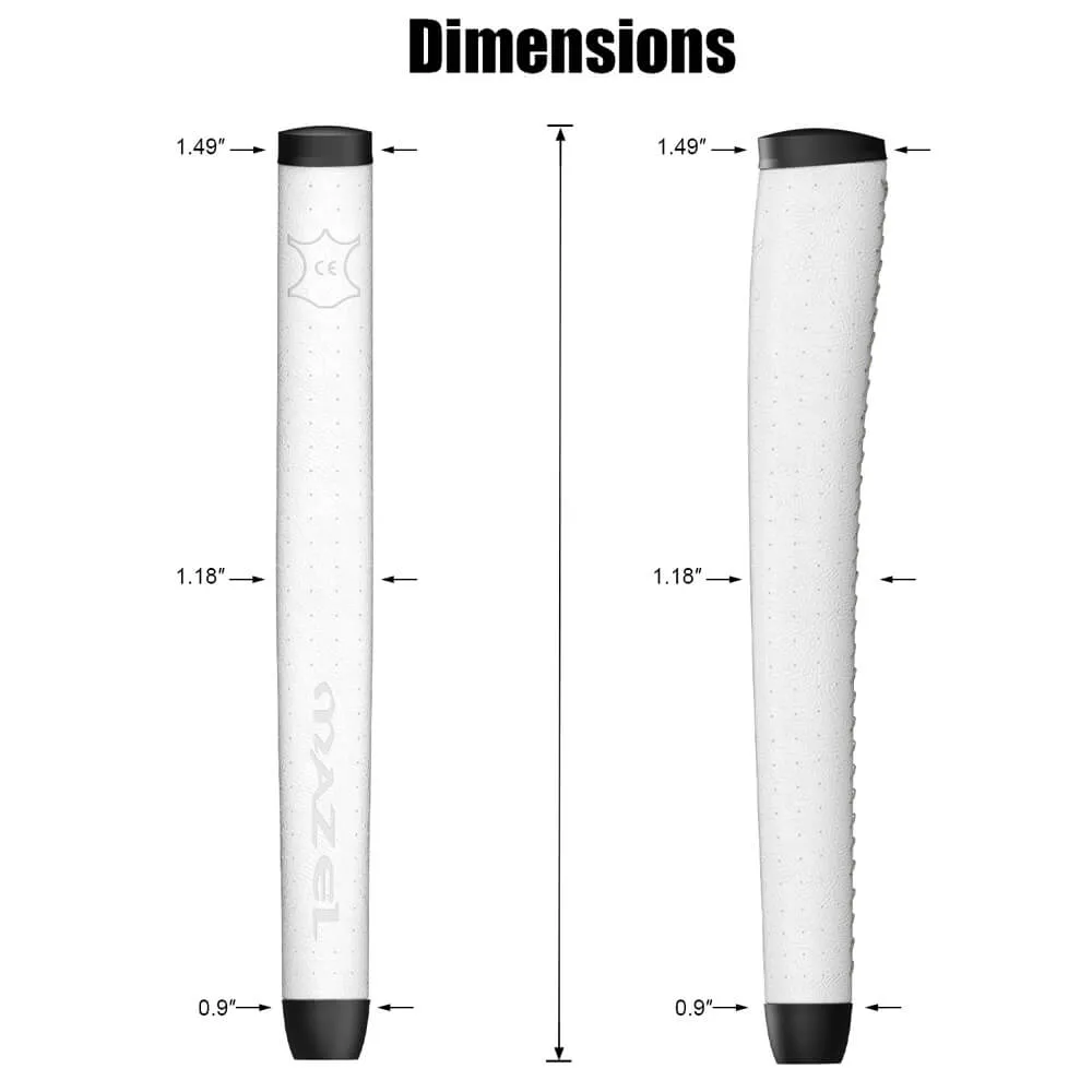 Breathable Leather Golf Putter Grip