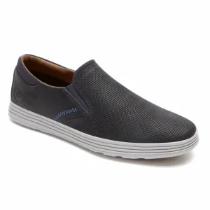 Dunham COLCHESTER SLIP ON BLUE