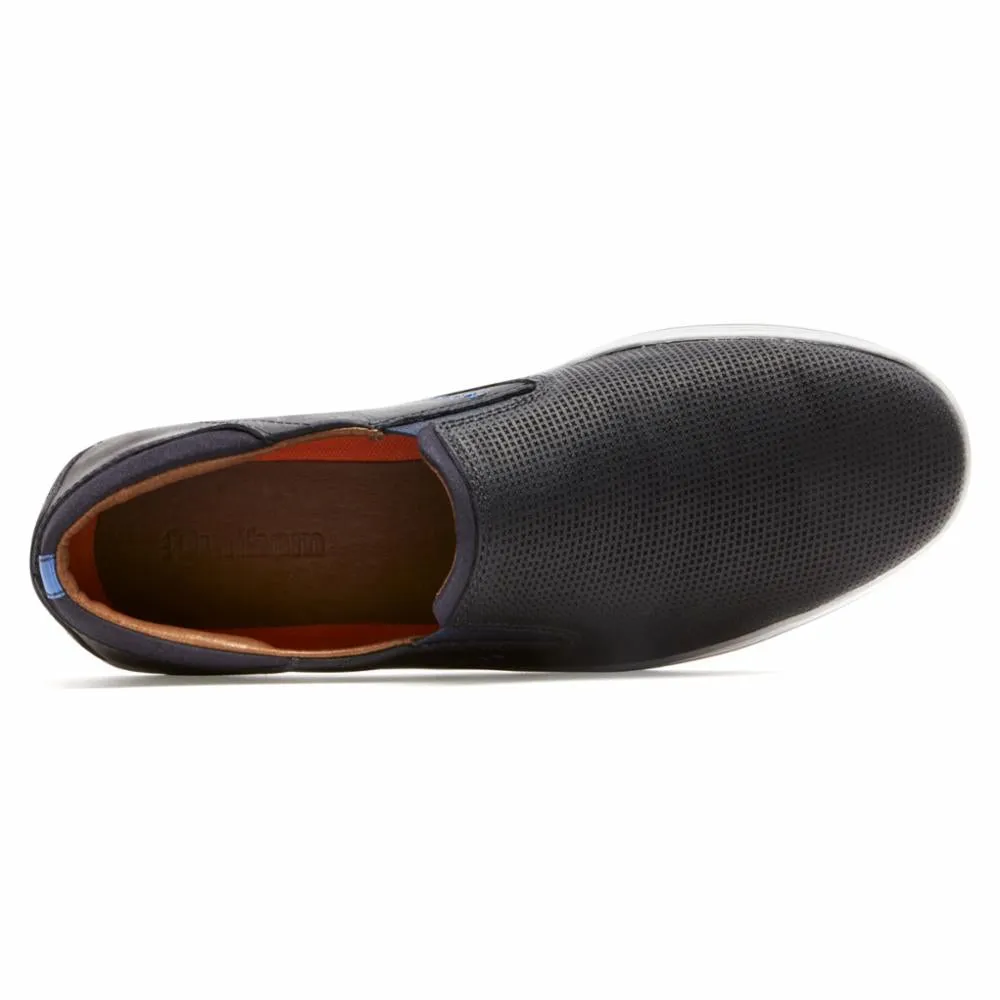 Dunham COLCHESTER SLIP ON BLUE