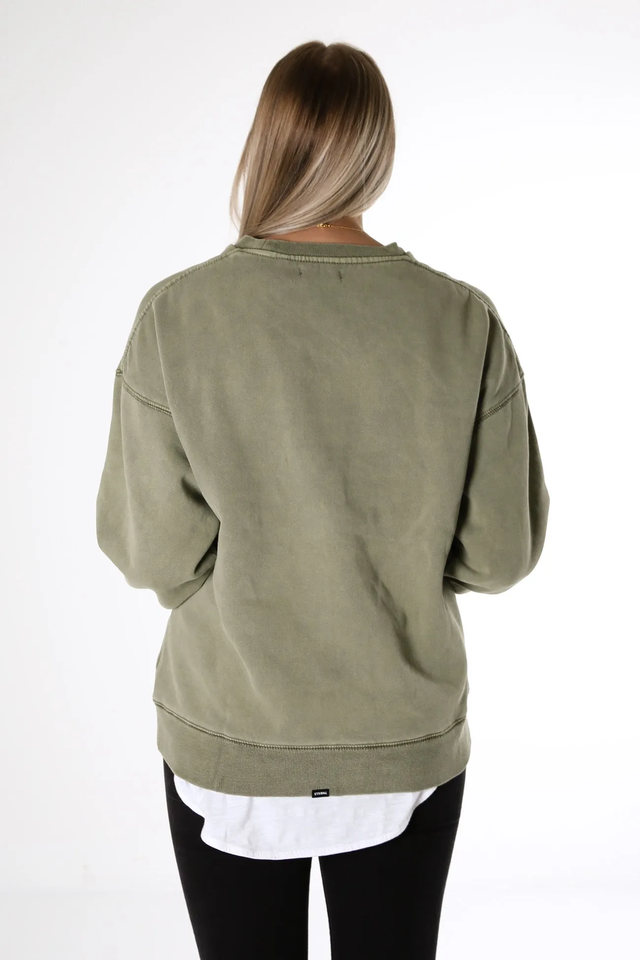 Enchantment Slouch Crew Army Green