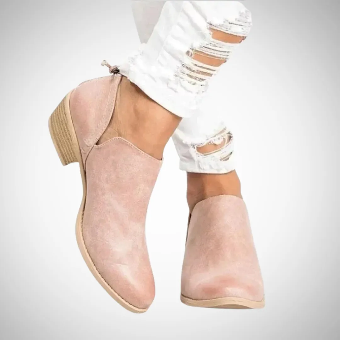 Fina Suede Ankle Boots