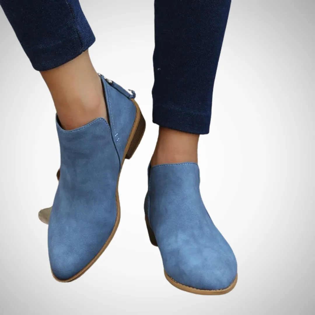 Fina Suede Ankle Boots