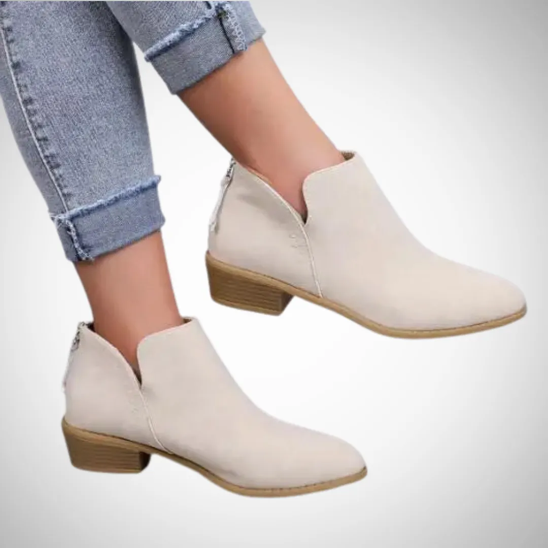 Fina Suede Ankle Boots