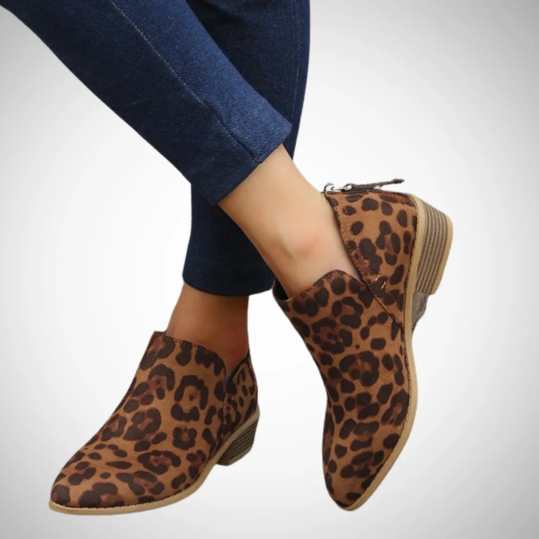 Fina Suede Ankle Boots