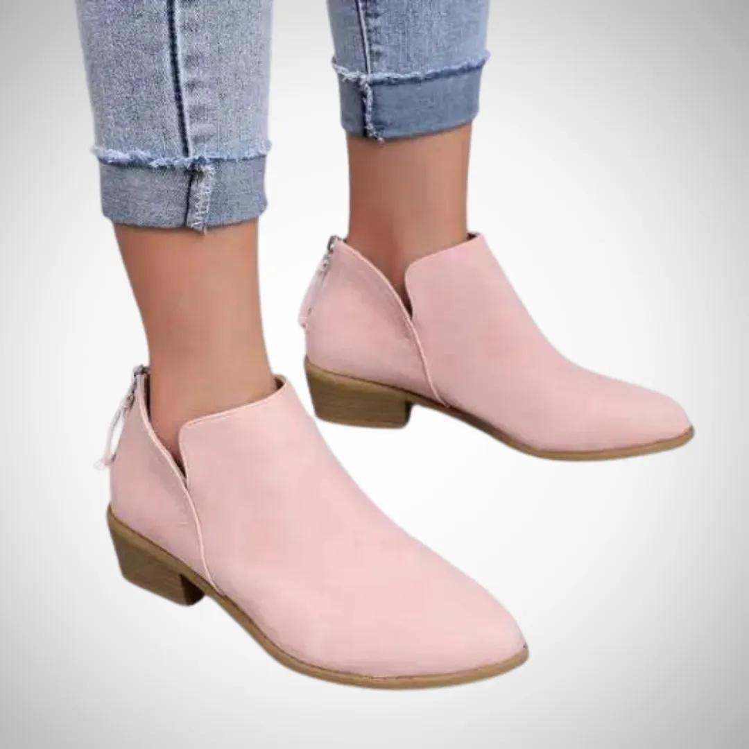 Fina Suede Ankle Boots