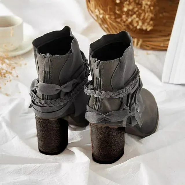 Gladiator Vintage Vegan Leather Boots