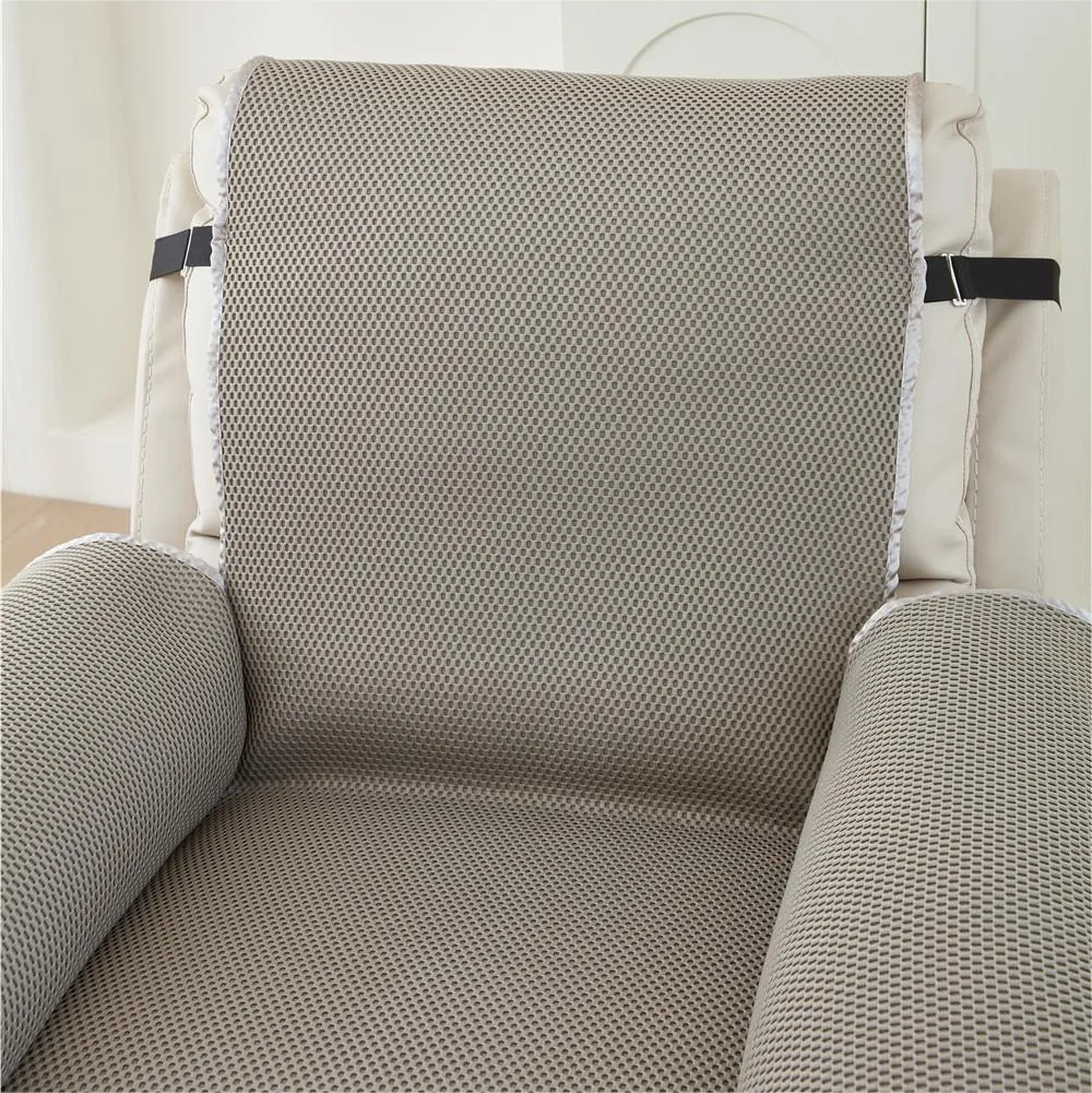 Honeycomb Non-slip Breathable Recliner Protector For Summer