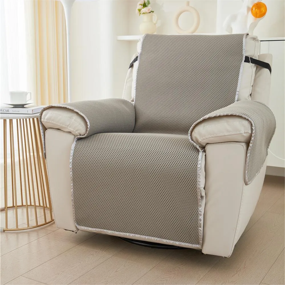 Honeycomb Non-slip Breathable Recliner Protector For Summer