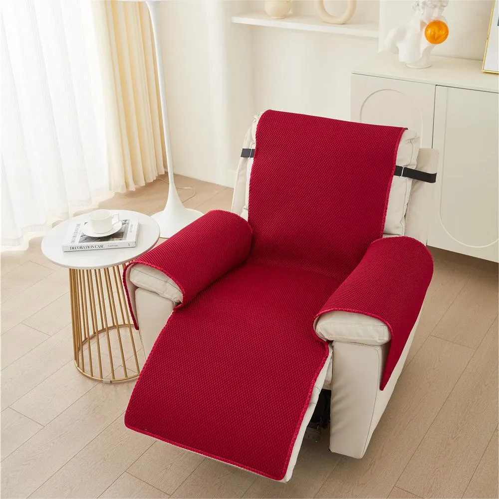 Honeycomb Non-slip Breathable Recliner Protector For Summer