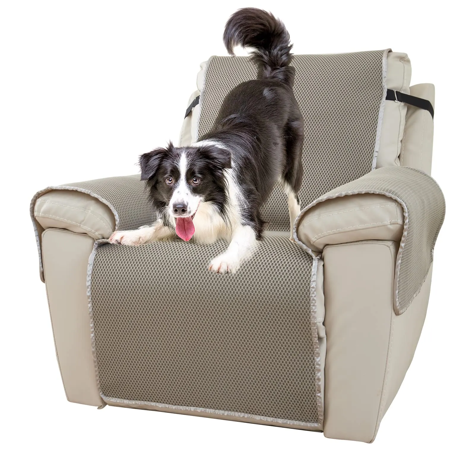 Honeycomb Non-slip Breathable Recliner Protector For Summer