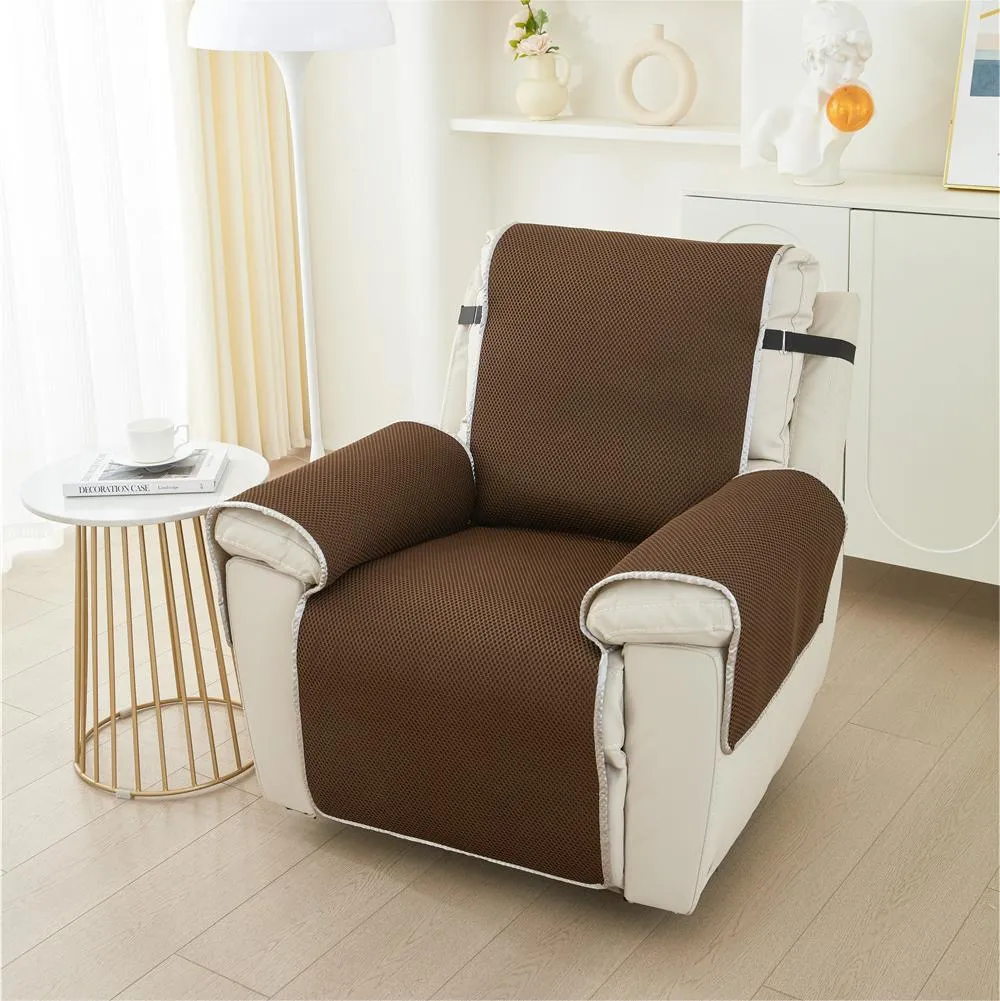 Honeycomb Non-slip Breathable Recliner Protector For Summer