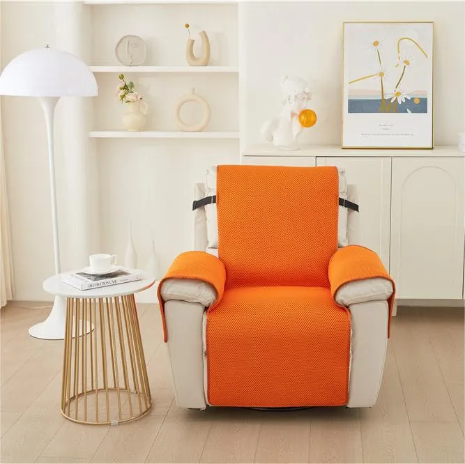 Honeycomb Non-slip Breathable Recliner Protector For Summer