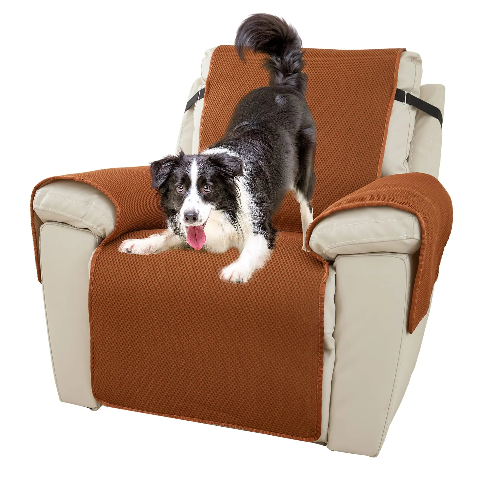 Honeycomb Non-slip Breathable Recliner Protector For Summer