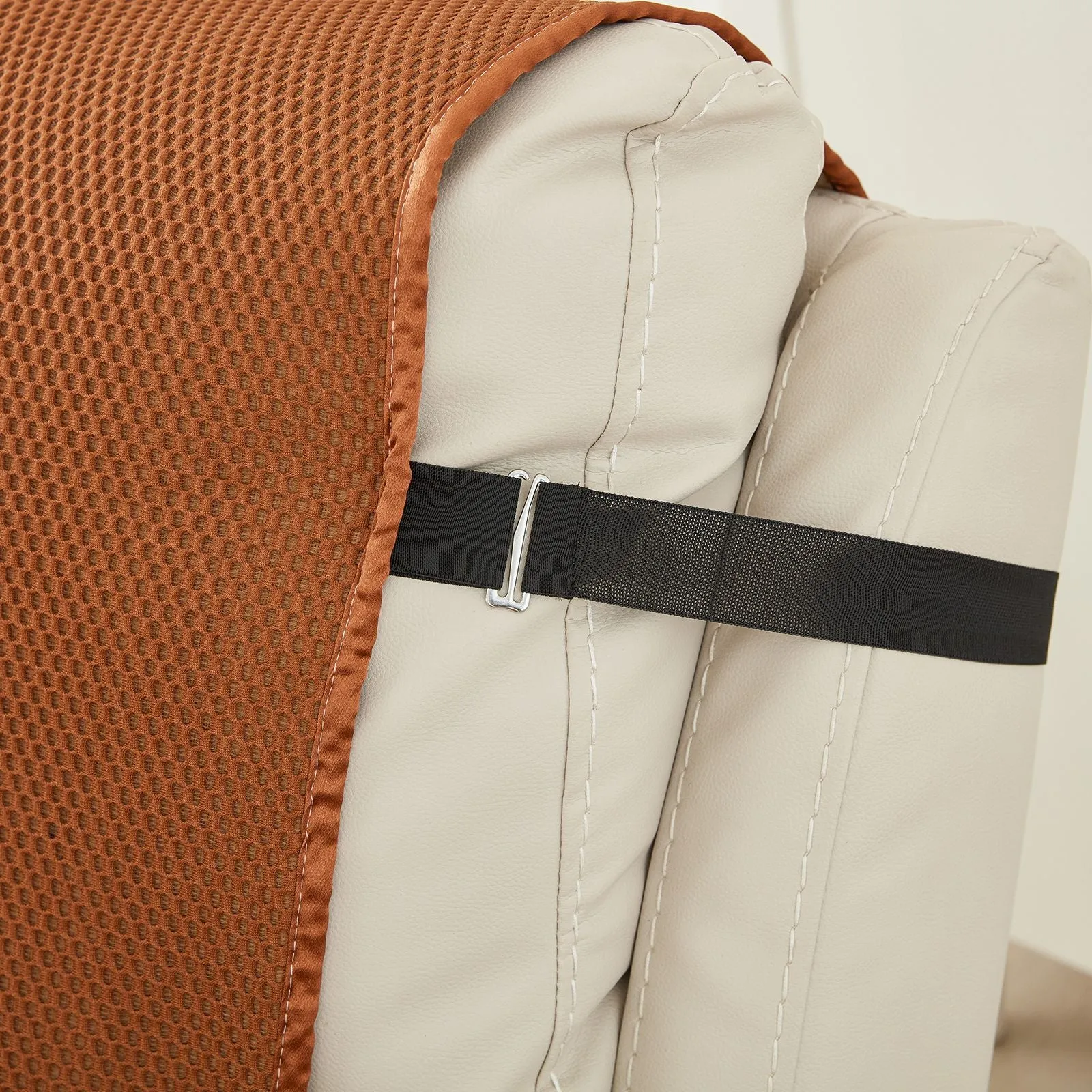 Honeycomb Non-slip Breathable Recliner Protector For Summer