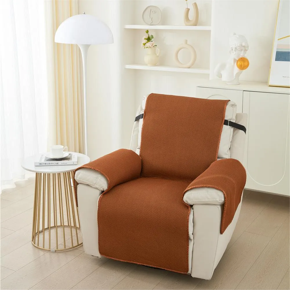 Honeycomb Non-slip Breathable Recliner Protector For Summer