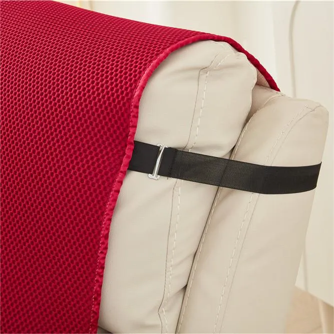 Honeycomb Non-slip Breathable Recliner Protector For Summer