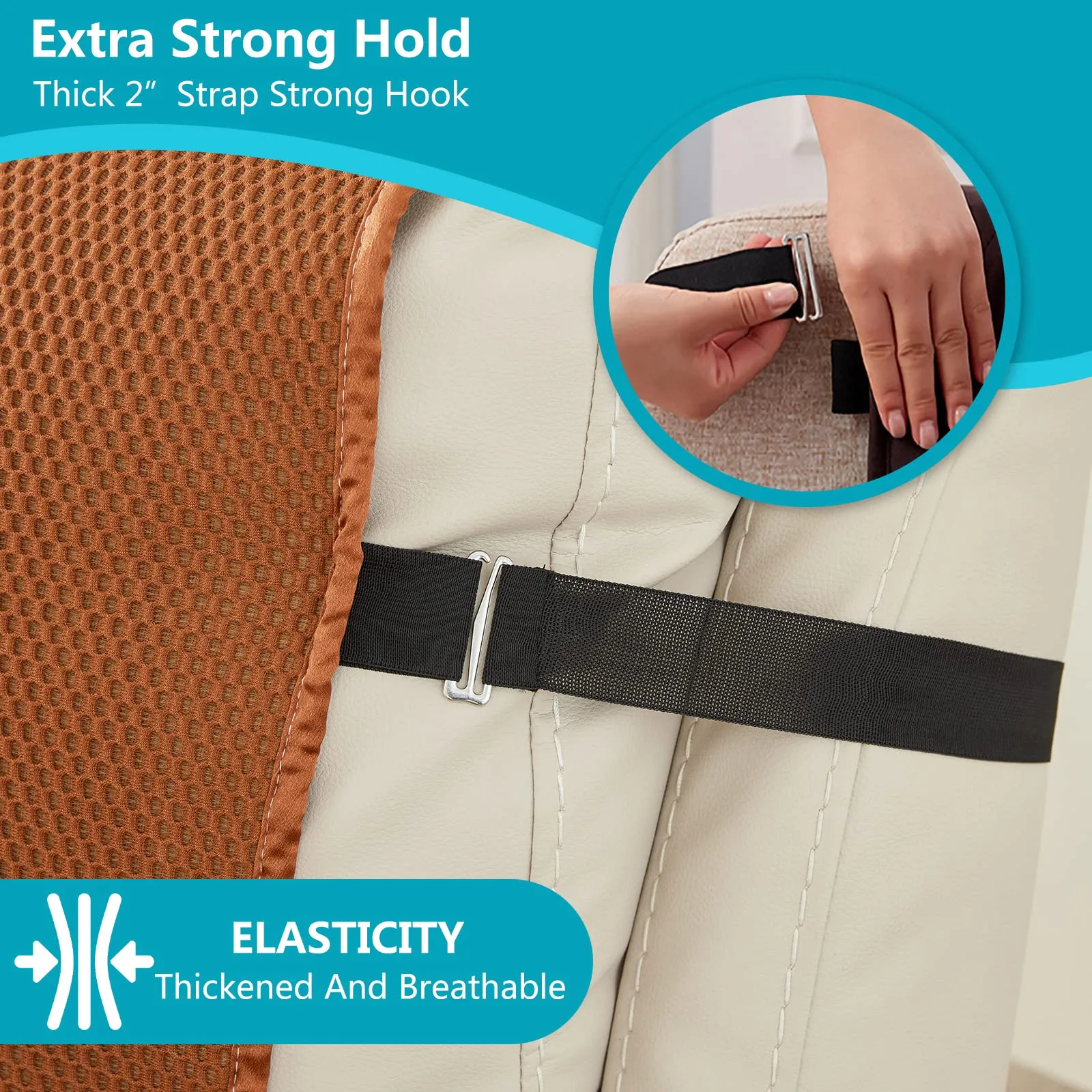 Honeycomb Non-slip Breathable Recliner Protector For Summer