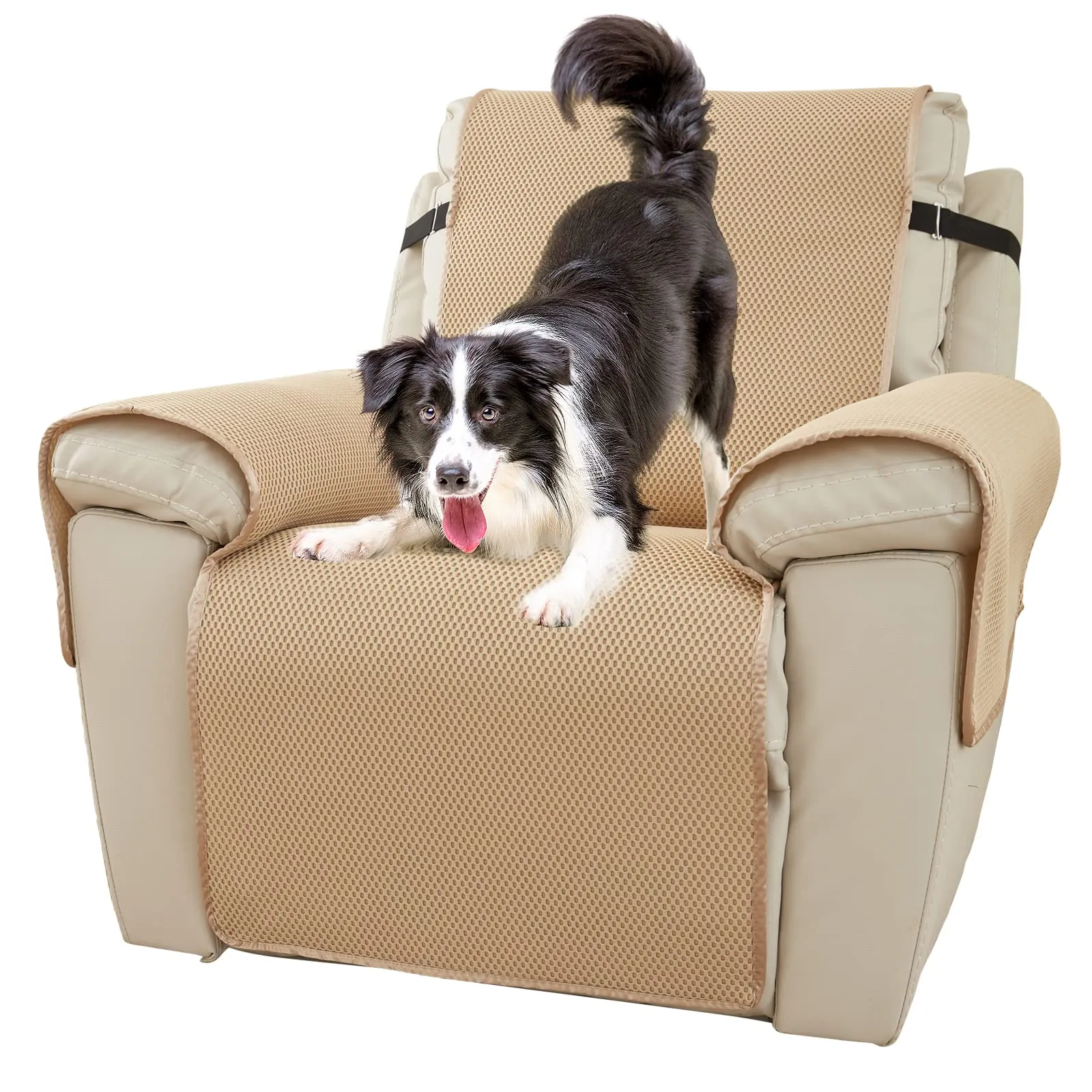 Honeycomb Non-slip Breathable Recliner Protector For Summer