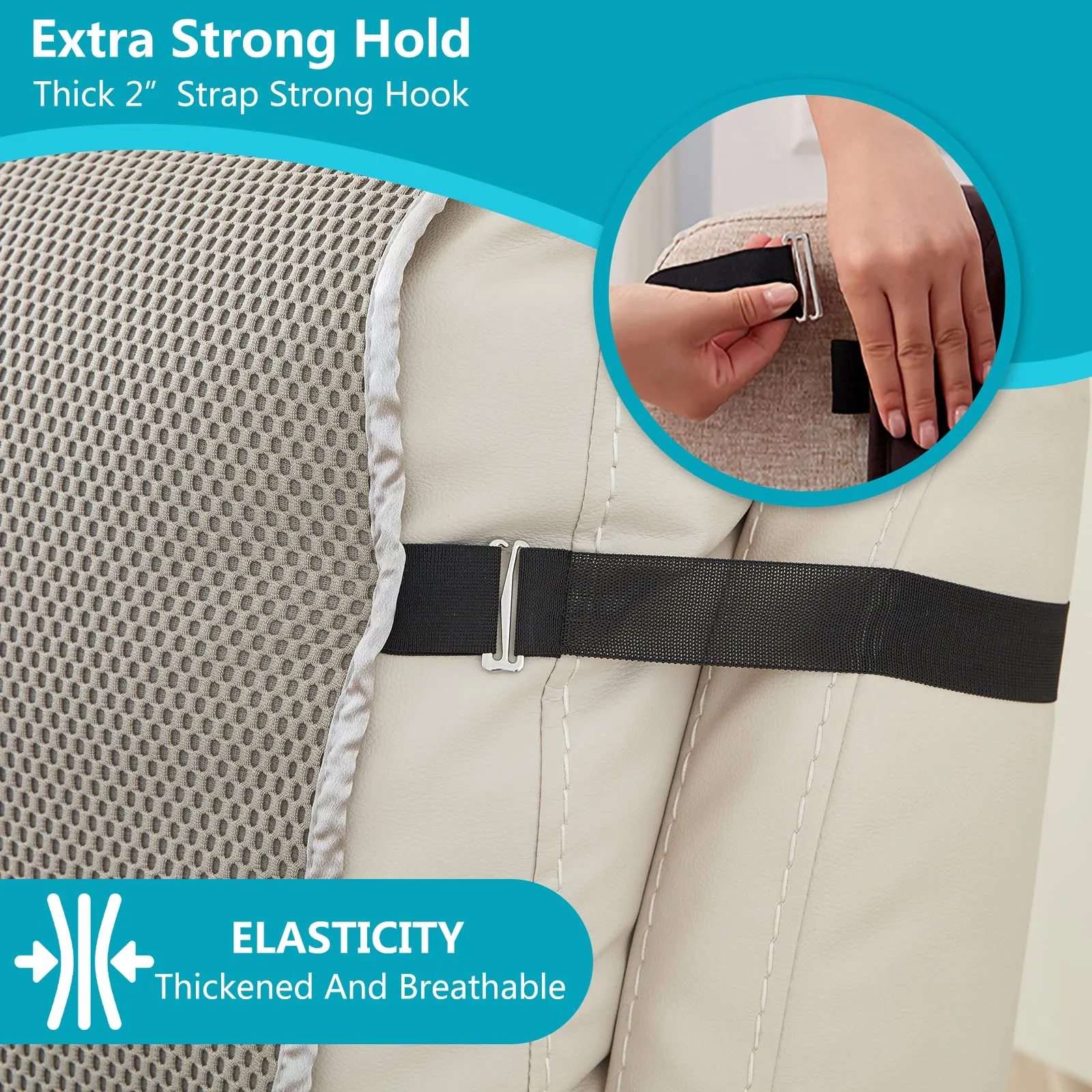 Honeycomb Non-slip Breathable Recliner Protector For Summer