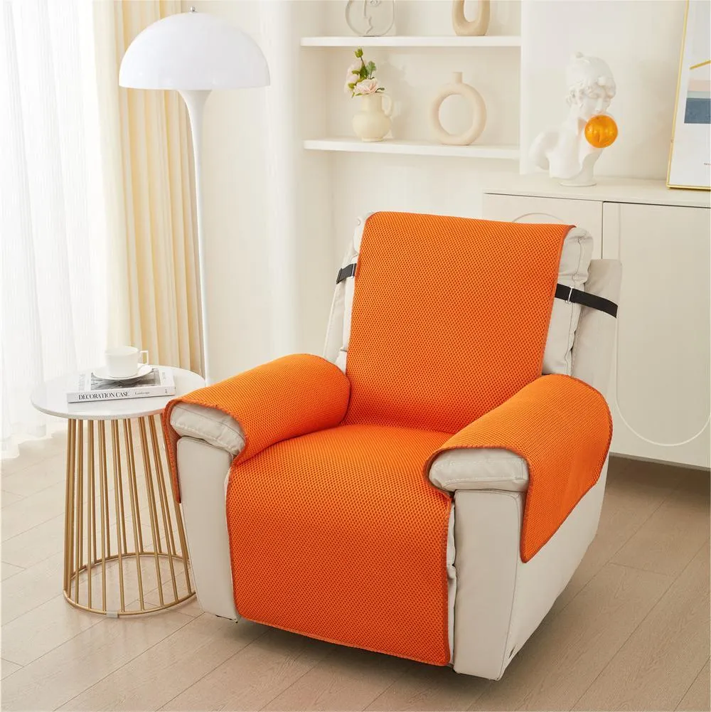 Honeycomb Non-slip Breathable Recliner Protector For Summer