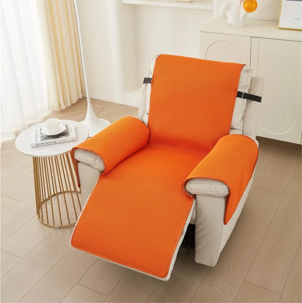 Honeycomb Non-slip Breathable Recliner Protector For Summer