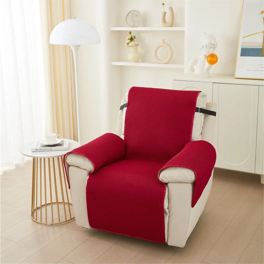 Honeycomb Non-slip Breathable Recliner Protector For Summer