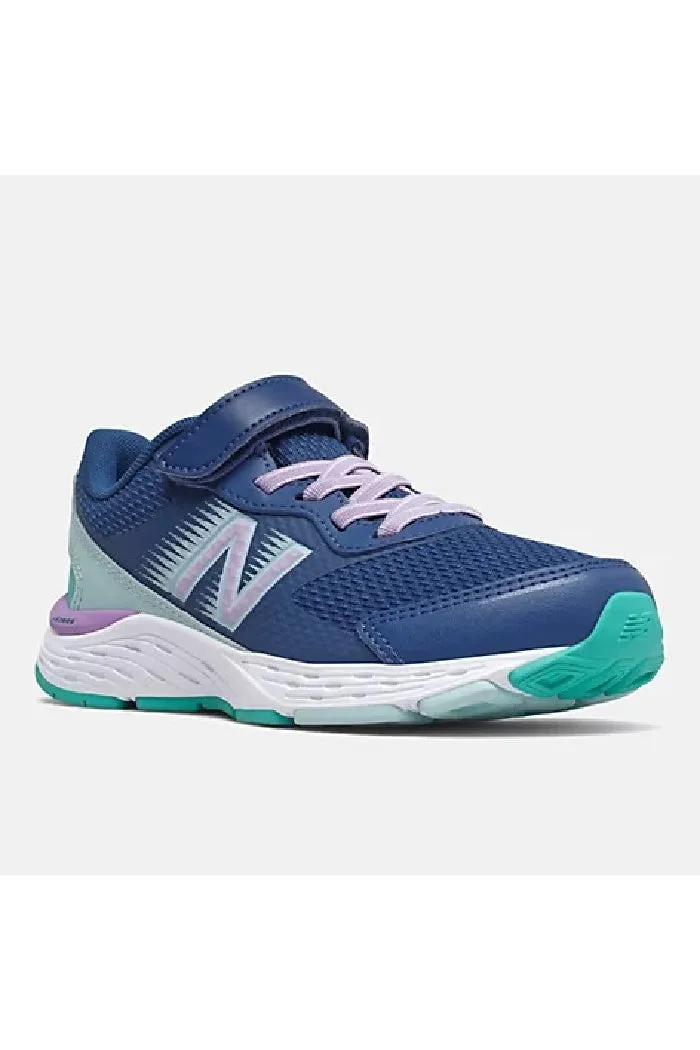Kids New Balance 680v6 Bungee Velcro Sneaker