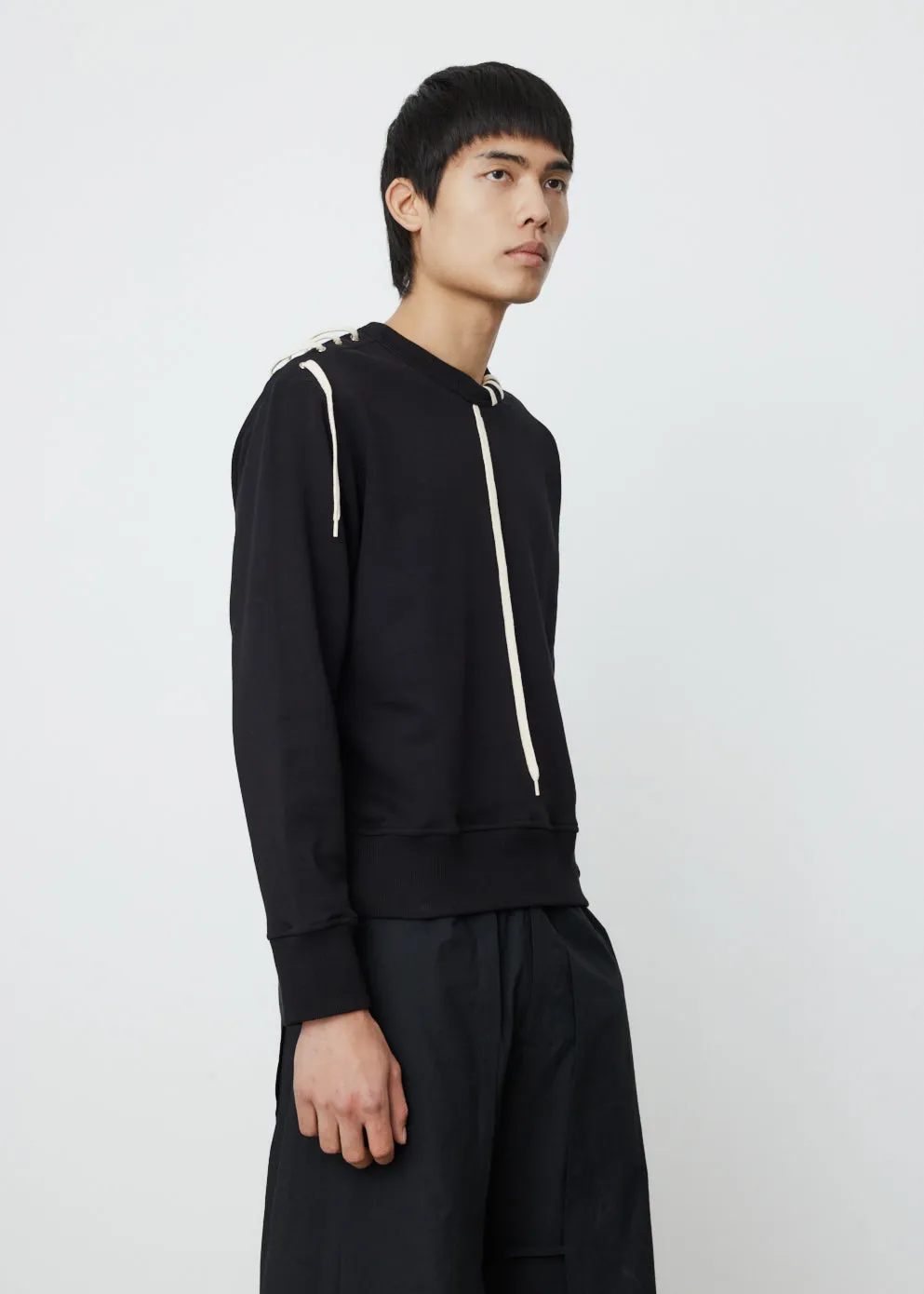 Laced Sweatshirt