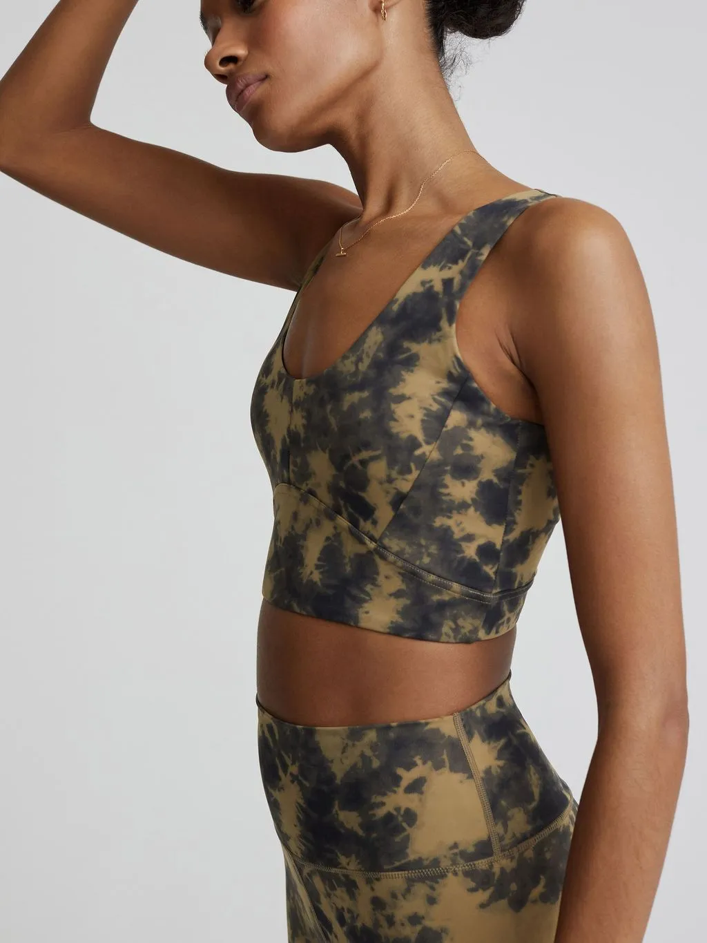 Let's Go Elsie Bra, Flaxen Tie Dye
