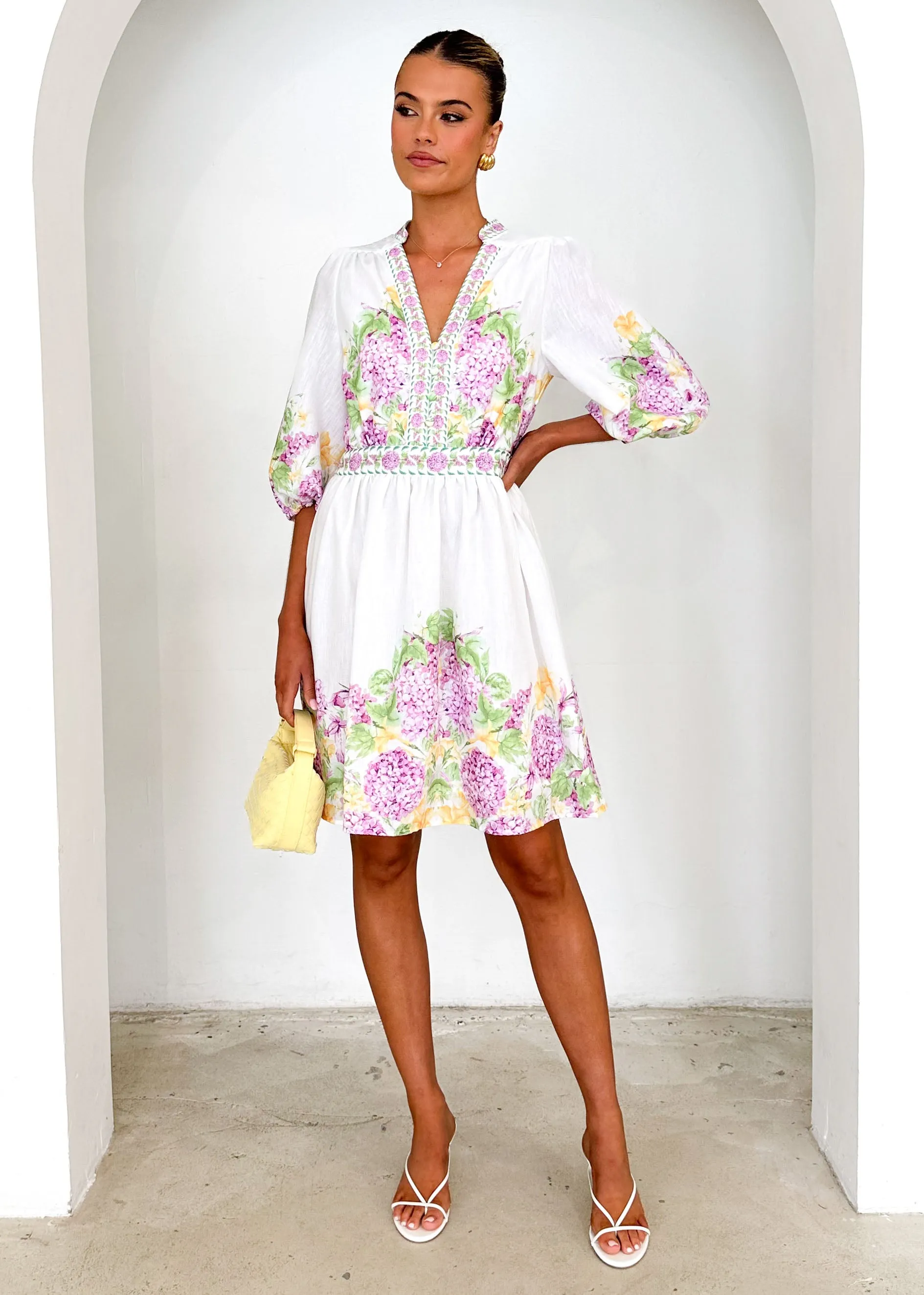Lielani Dress - Purple Hydrangea