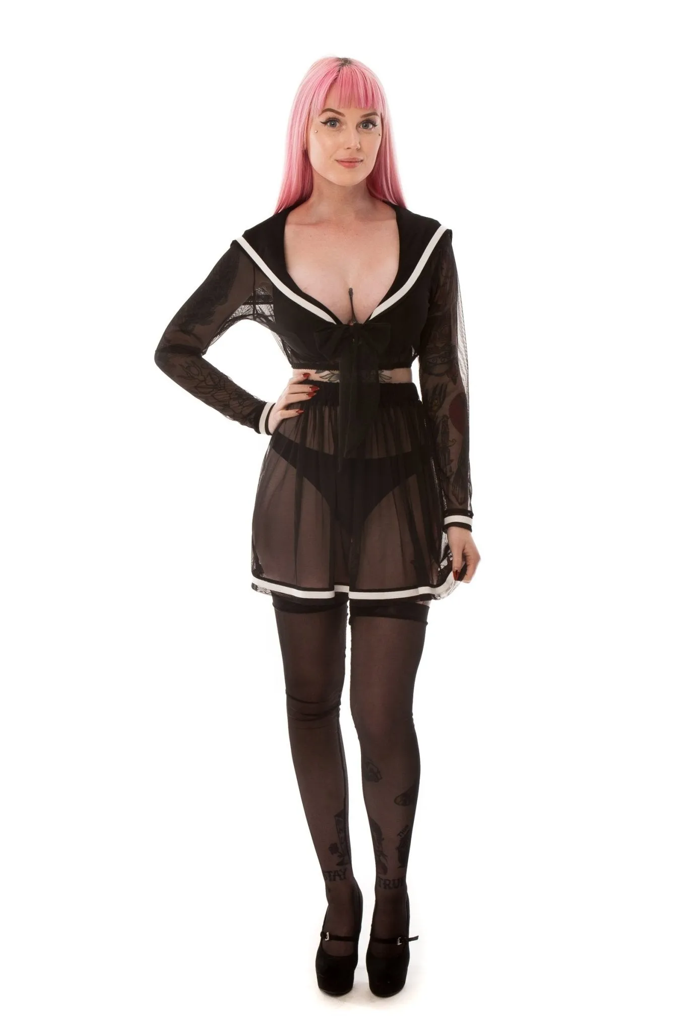 Long Sleeve - Ayumi Seifuku Set Plus/Curve