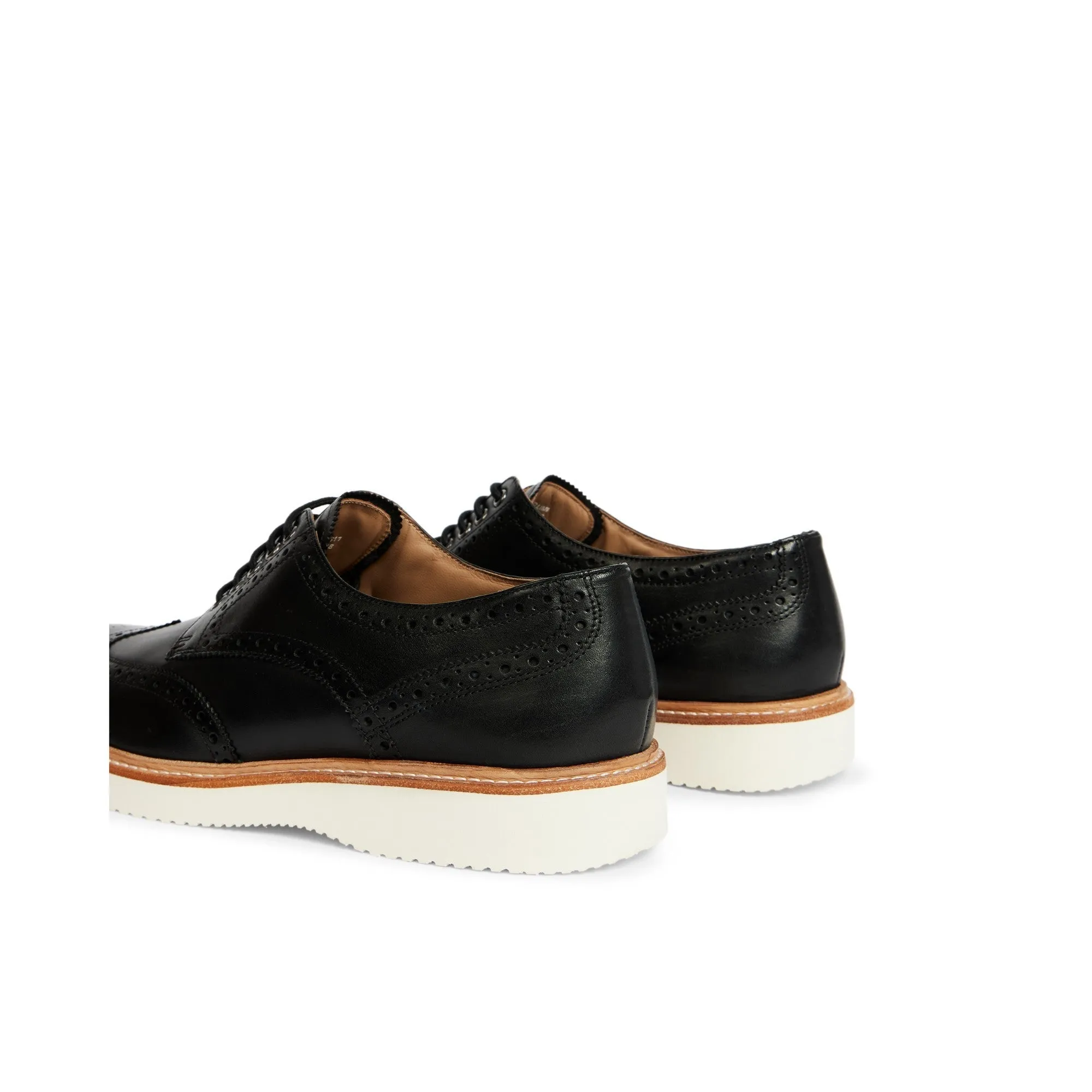Men Edlinn-Hybrid Brogue Shoe - Black