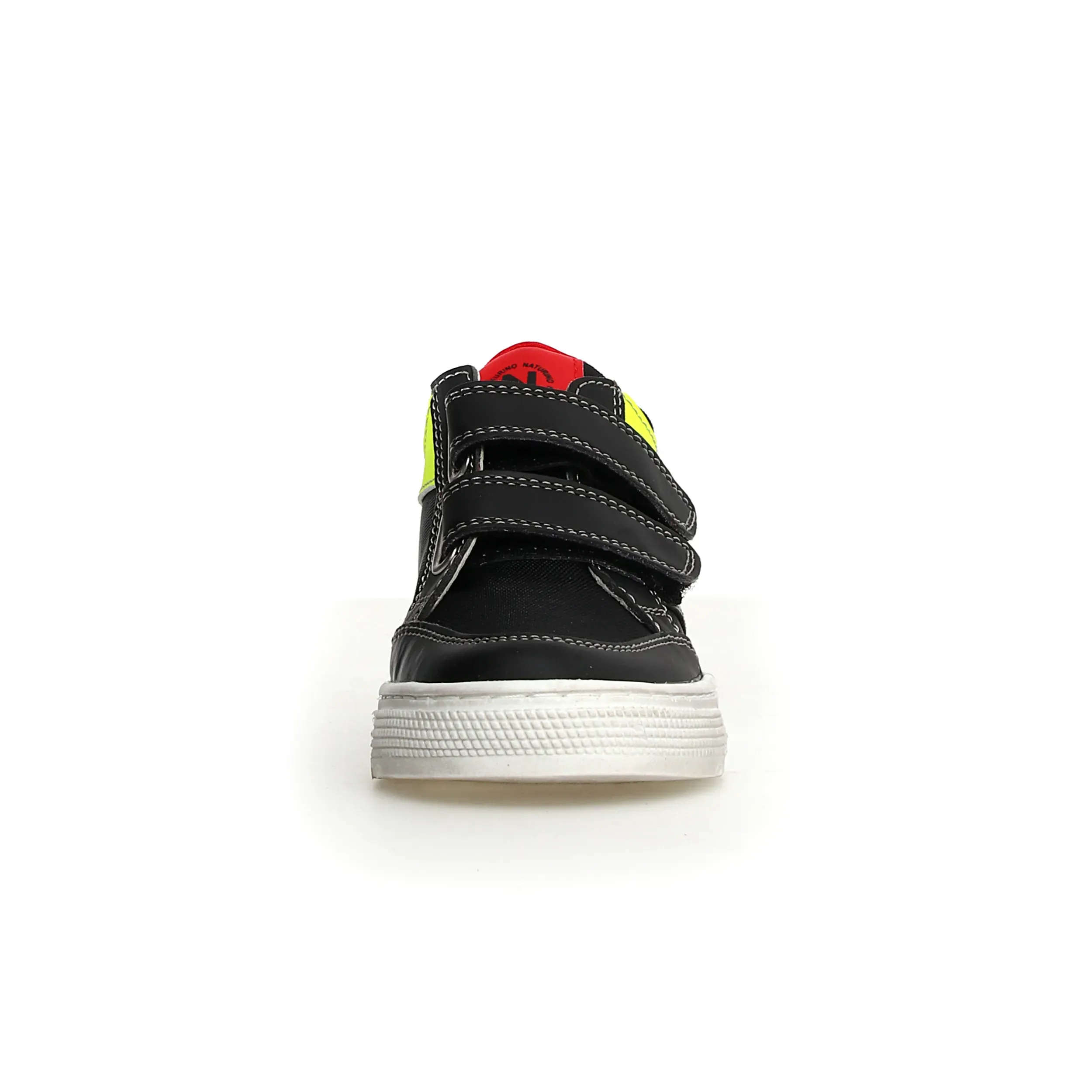 Naturino Mizar Vl Barefoot Boy's and Girl's Casual Shoes - Black/Yellow Fluo