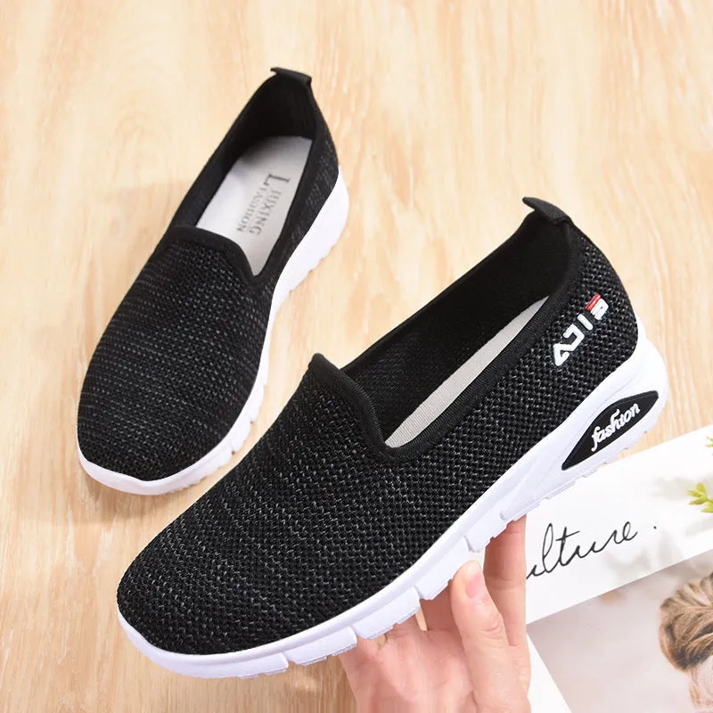 Non-slip soft Breathable Fly Knit Shoes