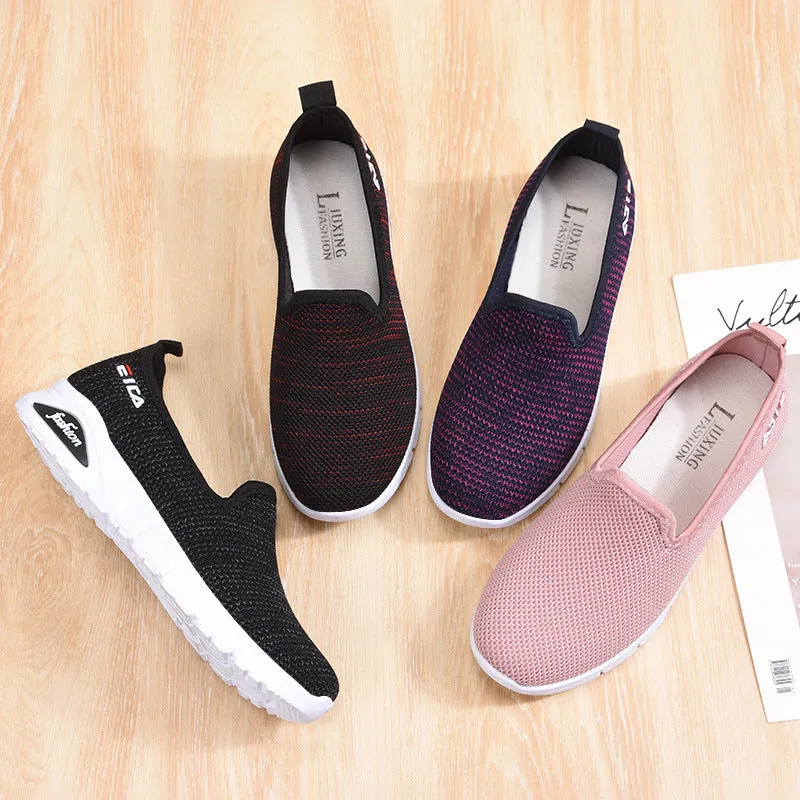 Non-slip soft Breathable Fly Knit Shoes