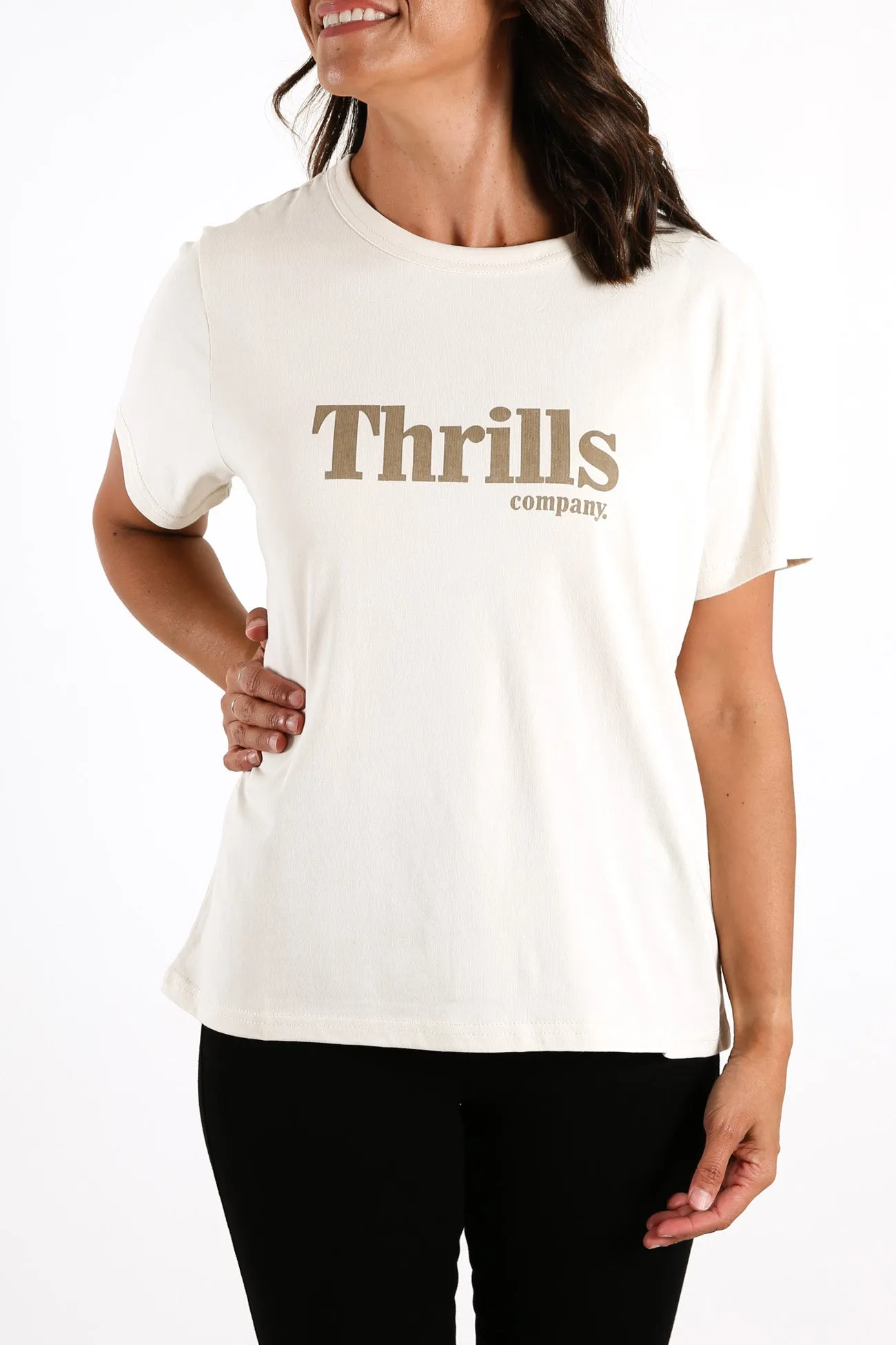 Ops Relax Fit Tee Heritage White