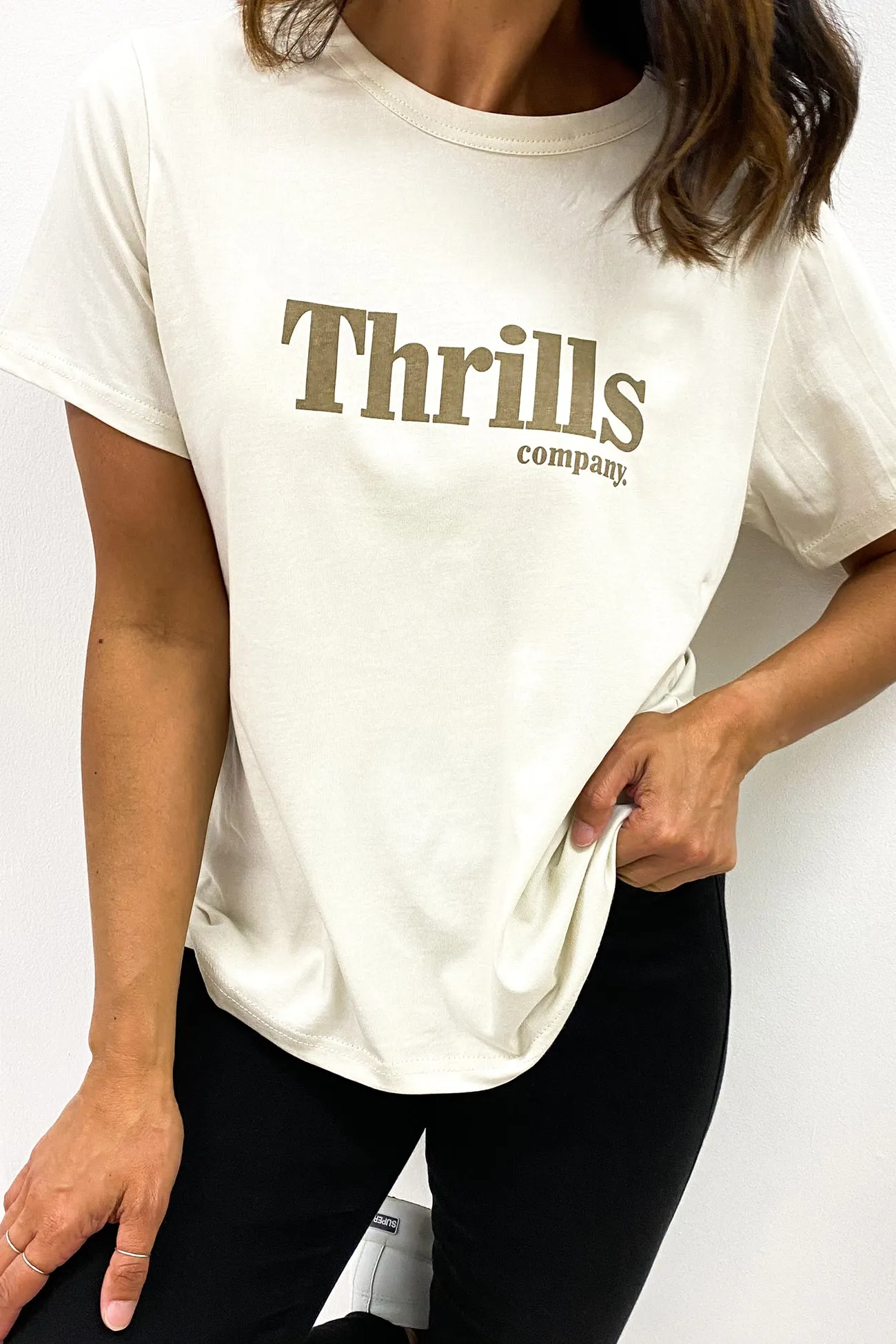 Ops Relax Fit Tee Heritage White