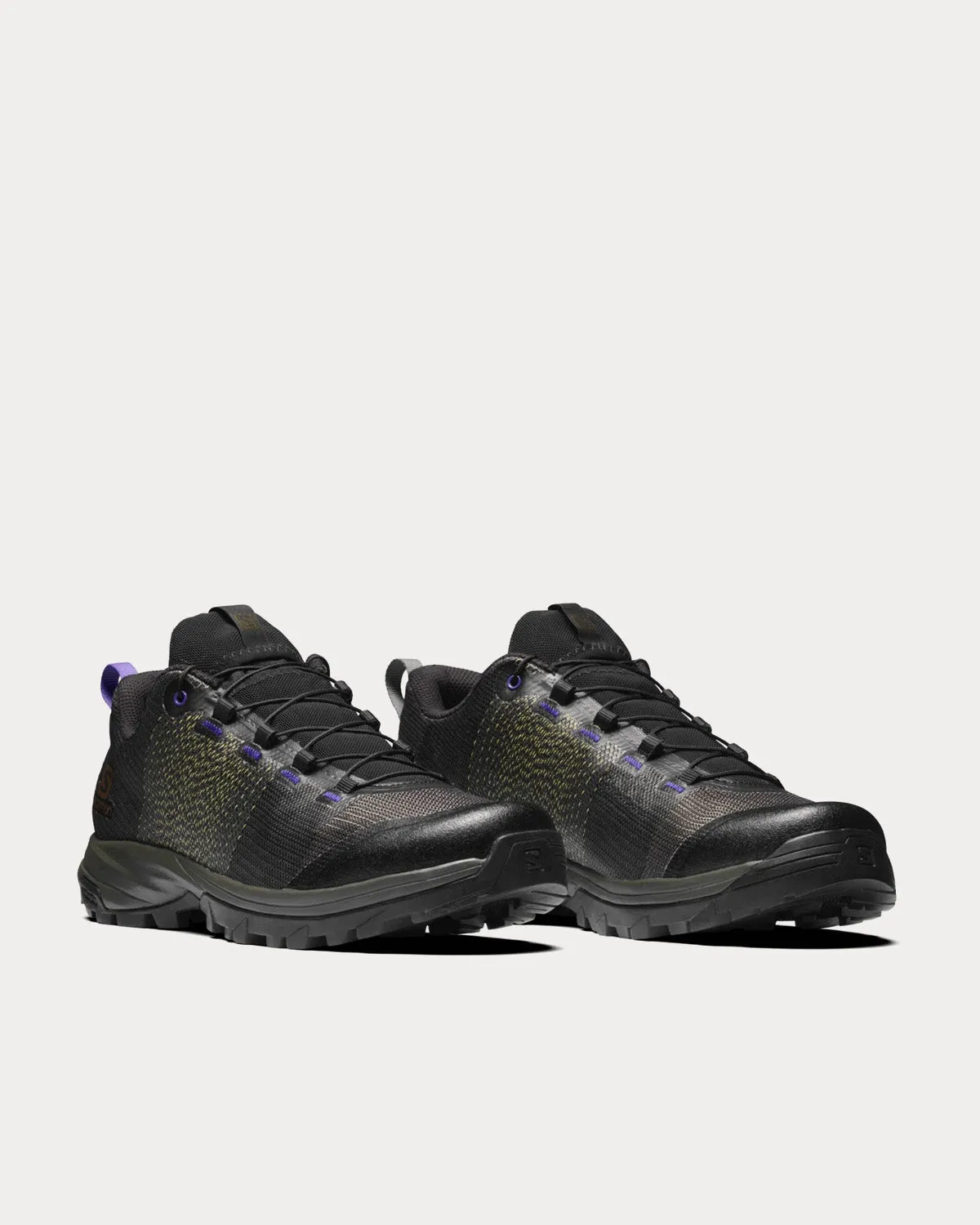 Outpro Matryx Peat / Black / Purple Corallites Low Top Sneakers