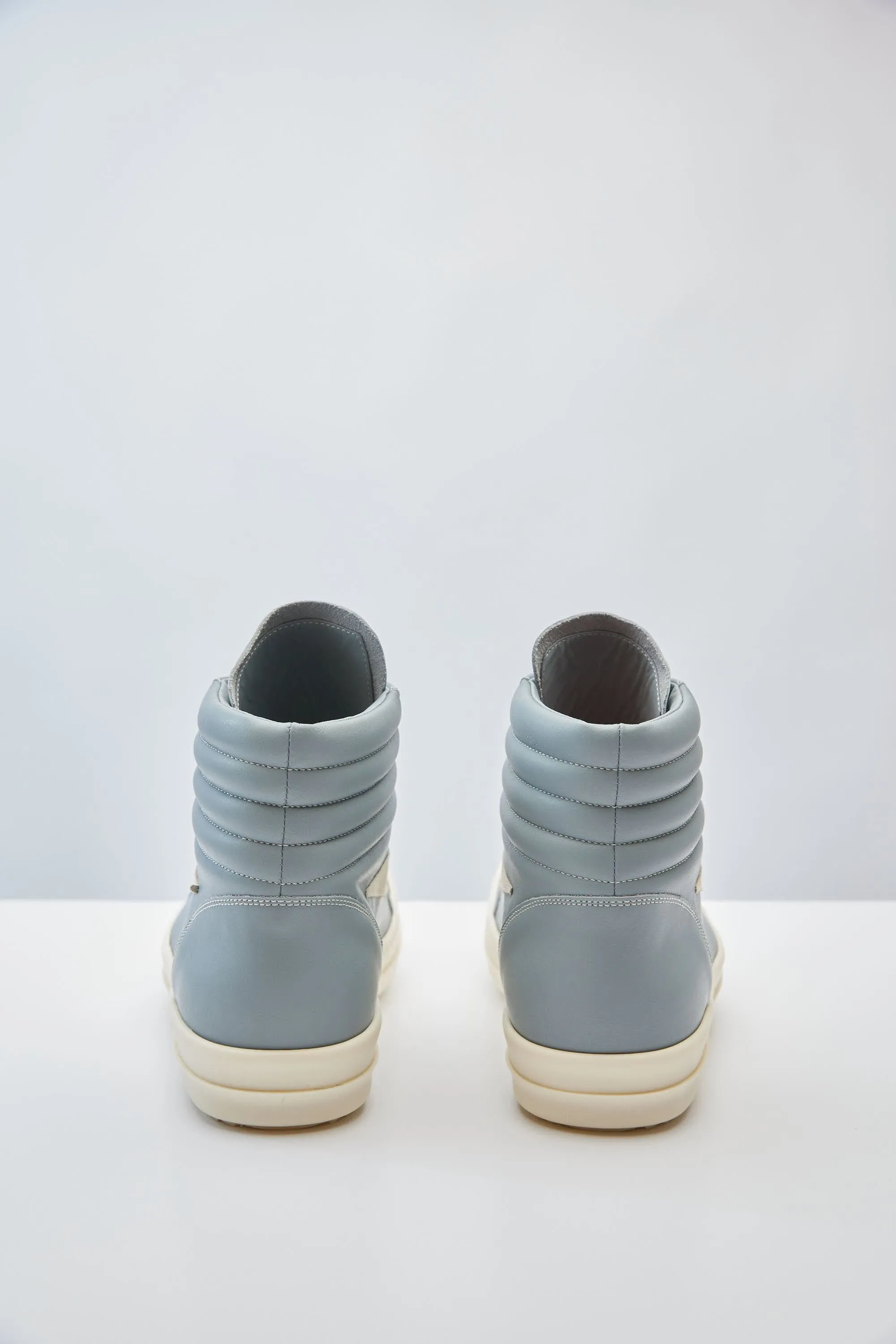 Rick Owens High Vintage Sneaks in Pale Blue